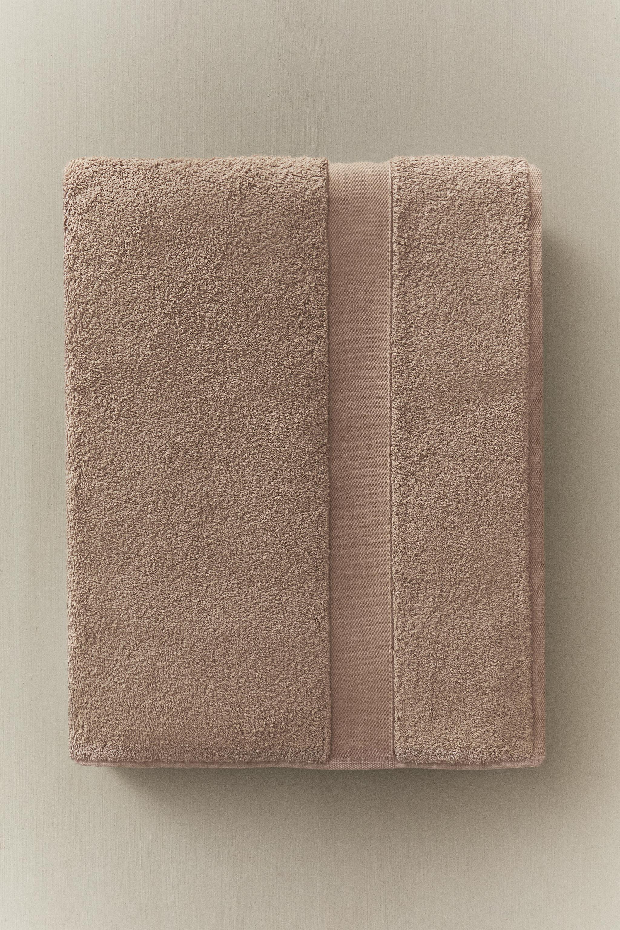 SERVIETTE DE BAIN COTON PREMIUM (600 G/M²)
